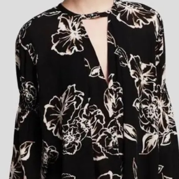 Free People Dresses & Skirts - FREE PEOPLE, FLORAL TUNIC DRESS, SIZE L